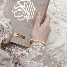 Load image into Gallery viewer, Pink Freshwater Pearl Tasbih Bracelet - Large