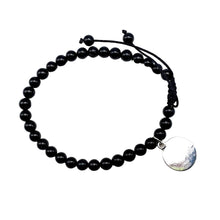 Load image into Gallery viewer, Black Tourmaline Tasbih Bracelet - One Size
