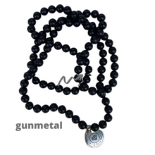 Load image into Gallery viewer, Matte Black Onyx ٩٩ Tasbih (6mm)