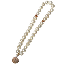 Load image into Gallery viewer, White Freshwater Pearl ٣٣ Tasbih (8mm)