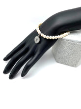 Load image into Gallery viewer, White Freshwater Pearl Tasbih Bracelet - Medium