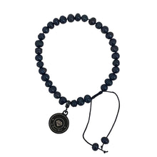 Load image into Gallery viewer, Black Freshwater Pearl Tasbih Bracelet - One Size