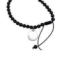 Load image into Gallery viewer, Black Tourmaline Tasbih Bracelet - One Size