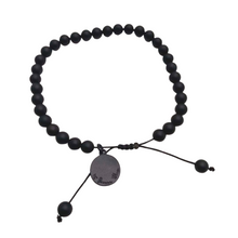 Load image into Gallery viewer, Men’s Black Onyx Tasbih Bracelet - One Size
