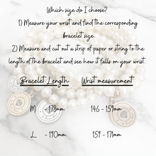 Load image into Gallery viewer, Pink Freshwater Pearl Tasbih Bracelet - Medium