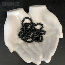 Load image into Gallery viewer, Men’s Black Onyx Tasbih Bracelet - One Size