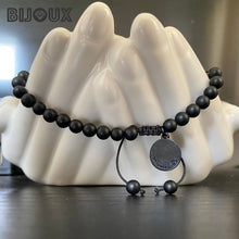 Load image into Gallery viewer, Men’s Black Onyx Tasbih Bracelet - One Size
