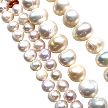 Load image into Gallery viewer, White Freshwater Pearl ٣٣ Tasbih (8mm)
