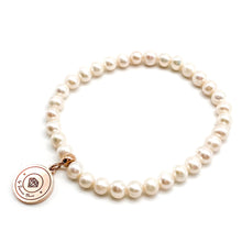 Load image into Gallery viewer, White Freshwater Pearl Tasbih Bracelet - Medium
