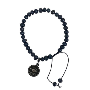 Black Freshwater Pearl Tasbih Bracelet - One Size