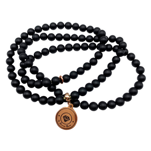 Matte Black Onyx ٩٩ Tasbih (6mm)