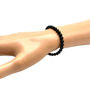 Black Tourmaline Tasbih Bracelet - One Size