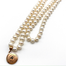 Load image into Gallery viewer, White Freshwater Pearl ٩٩ Tasbih (6mm)
