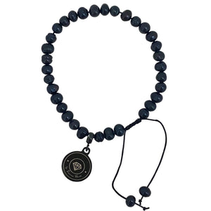 Black Freshwater Pearl Tasbih Bracelet - One Size